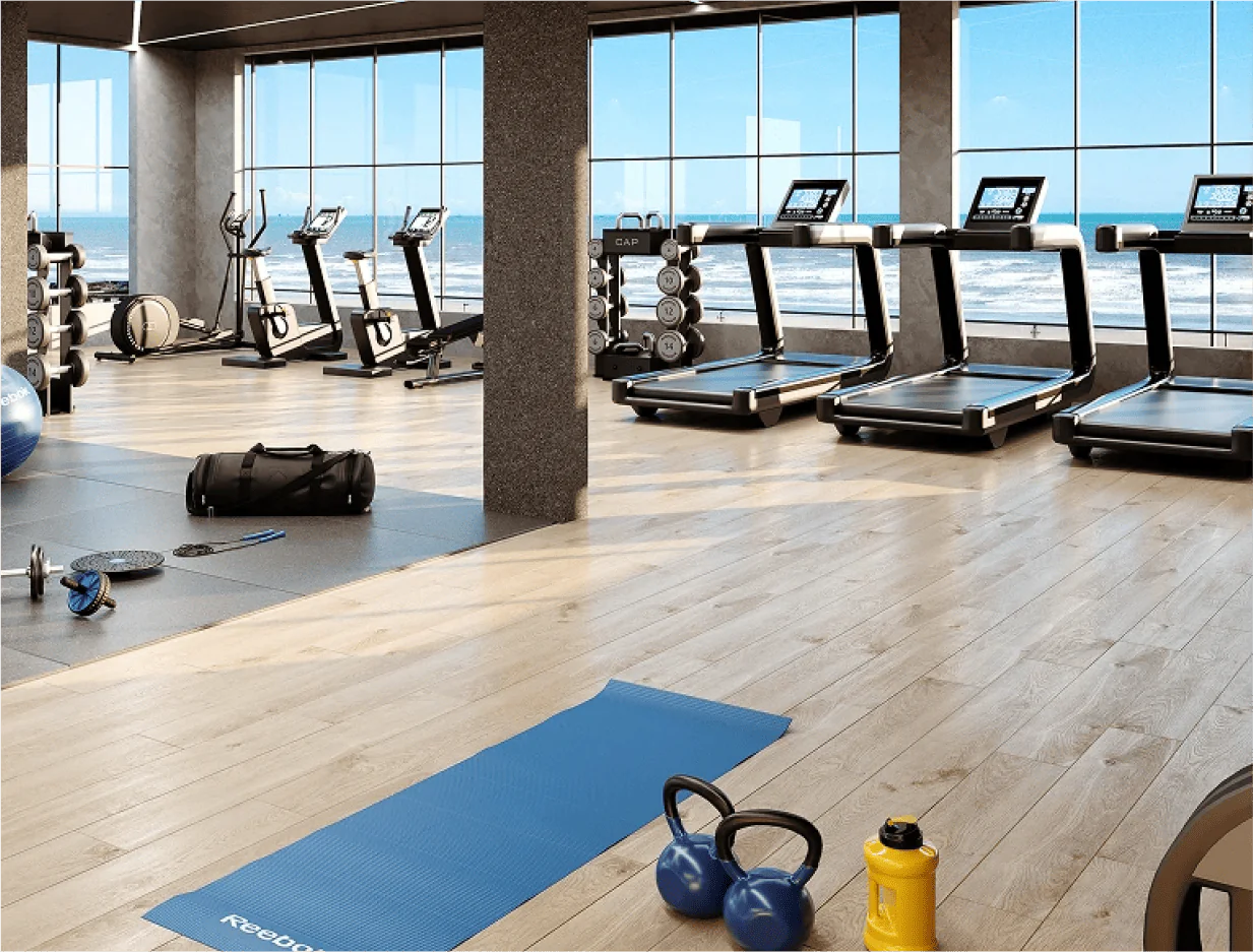 Academia completa no condomínio resort Maravista Home Beach Aracaju